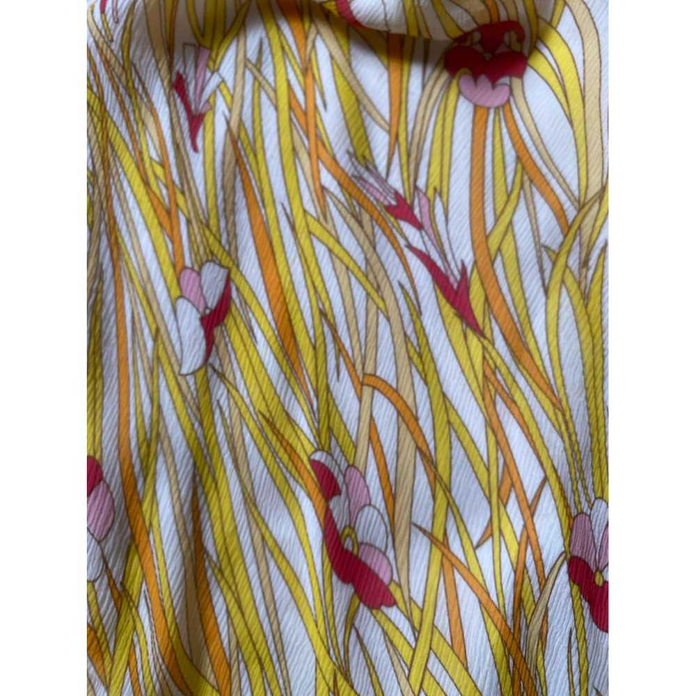 Dior Silk mid-length skirt - image 6