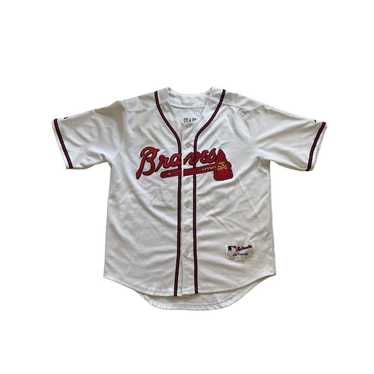 Majestic MAJESTIC ATLANTA BRAVES BASEBALL JERSEY