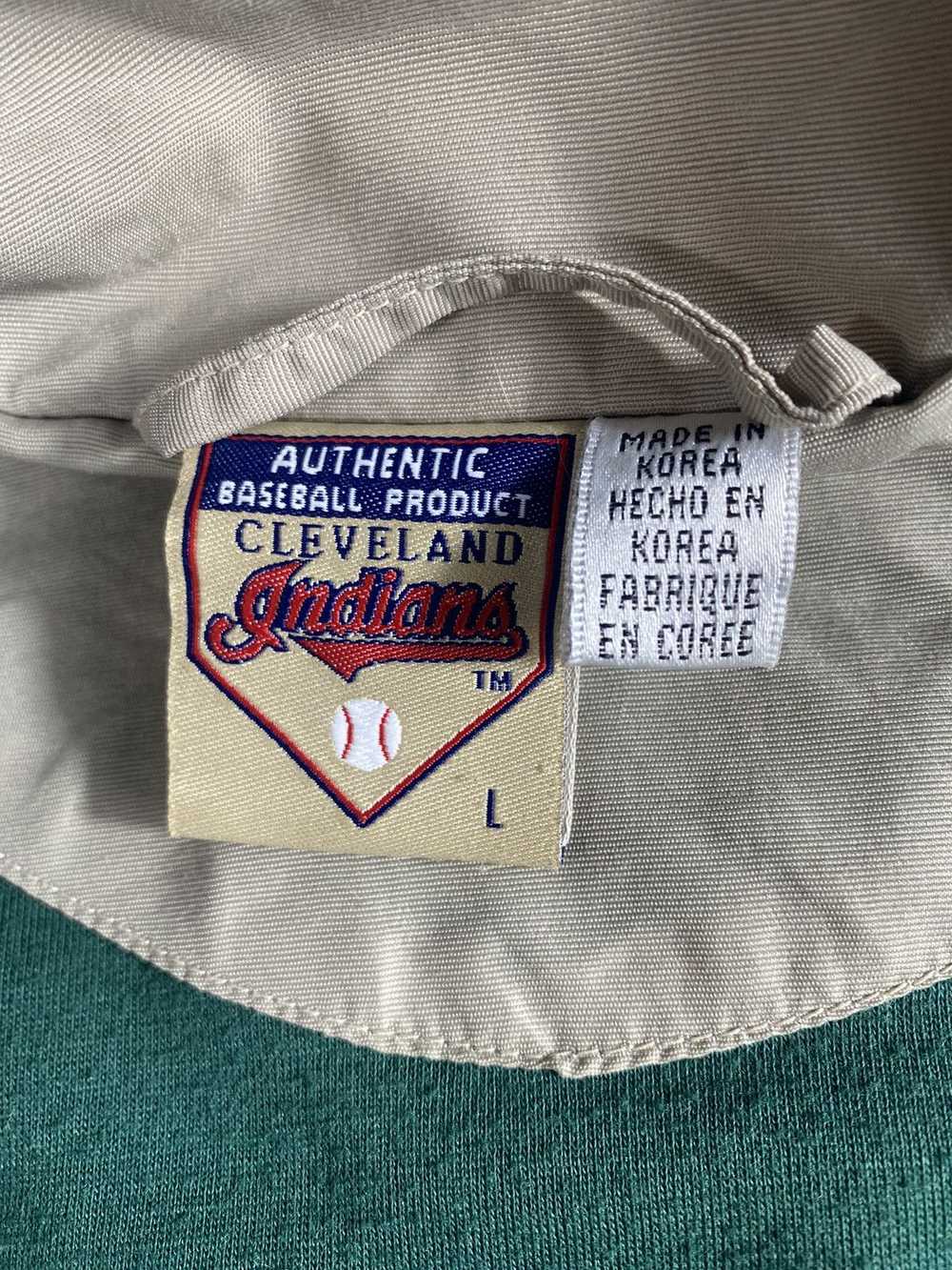 Vintage Cleveland baseball windbreaker - image 3