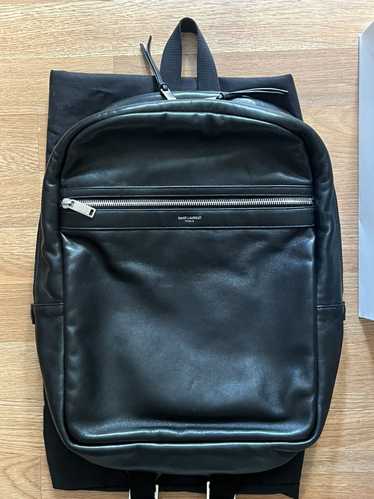 Saint Laurent Paris City Leather Backpack