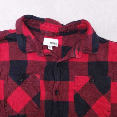 Sonoma Sonoma Buffalo Check Flannel Shirt Womens S