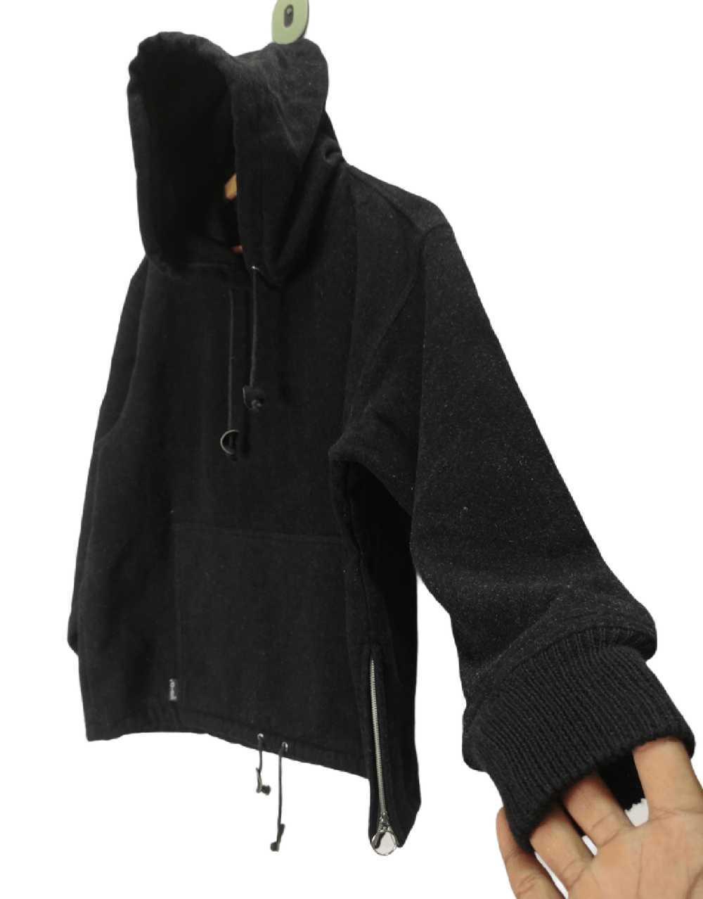 Avirex Avirex Black Sweatshirt Hoodie Wool - image 2