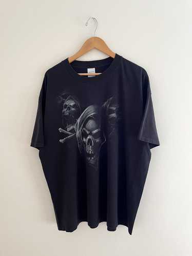 Vintage Vintage Y2K Skulls Punk T-Shirt