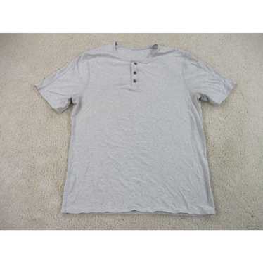 Lululemon Lululemon Shirt Adult Large Gray Henley… - image 1
