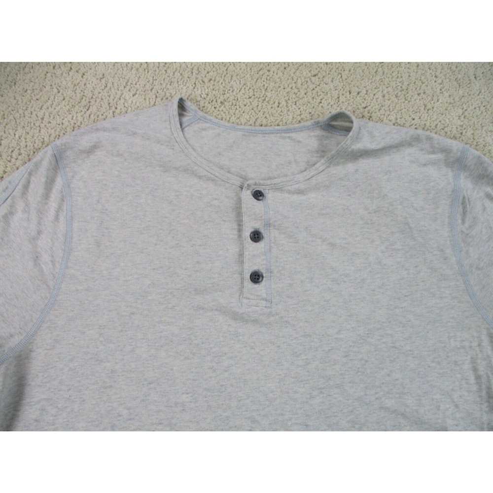 Lululemon Lululemon Shirt Adult Large Gray Henley… - image 3