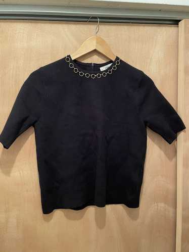 Streetwear × Zara Zara Knit Short Sleeve Black Ju… - image 1