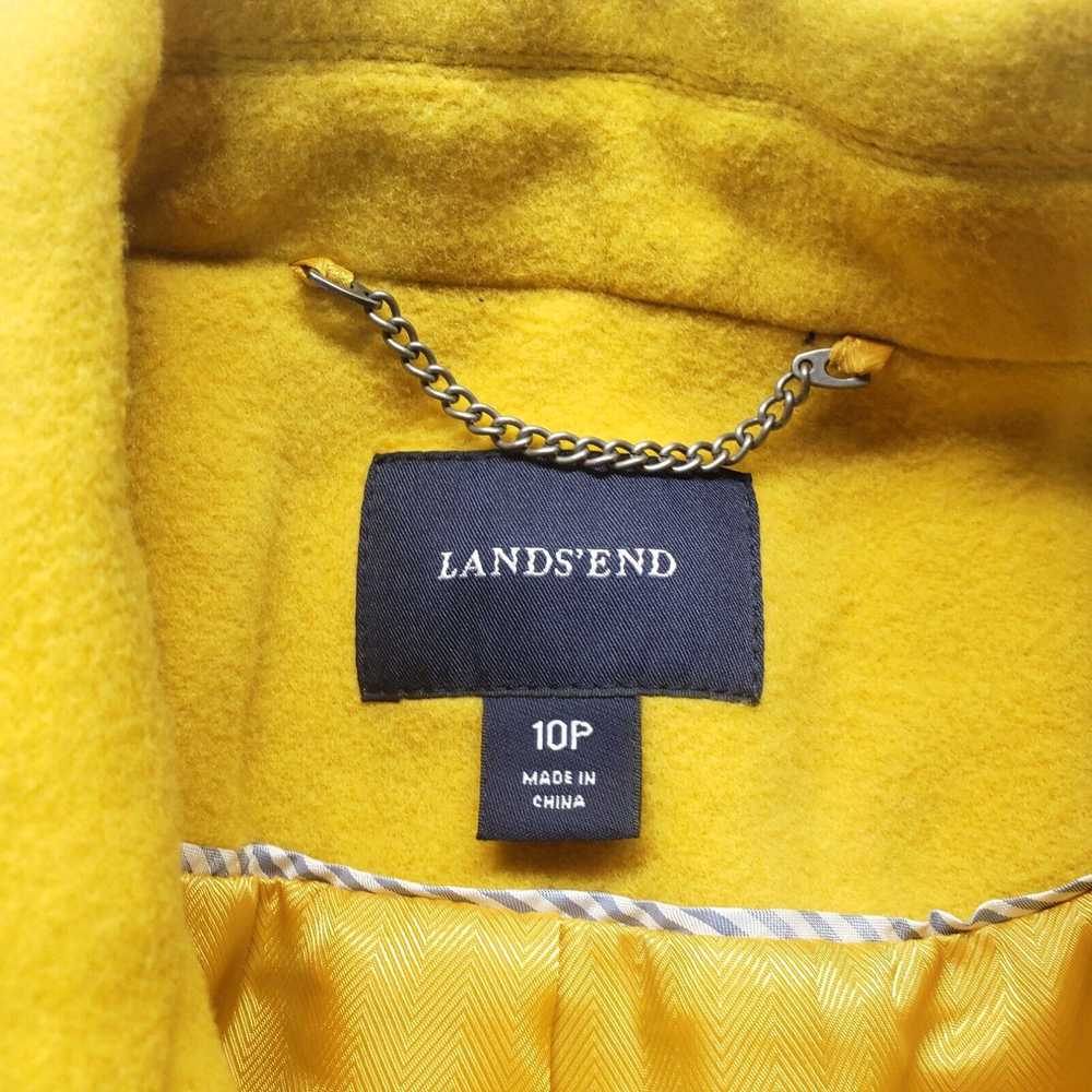 Vintage Lands End Mustard Yellow Blazer One Butto… - image 2