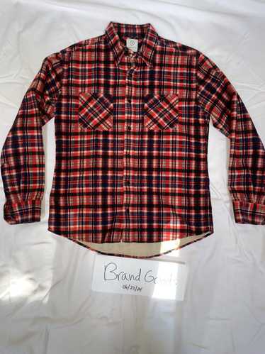 Visvim Visvim Plaid Print Long Sleeve Western Shir