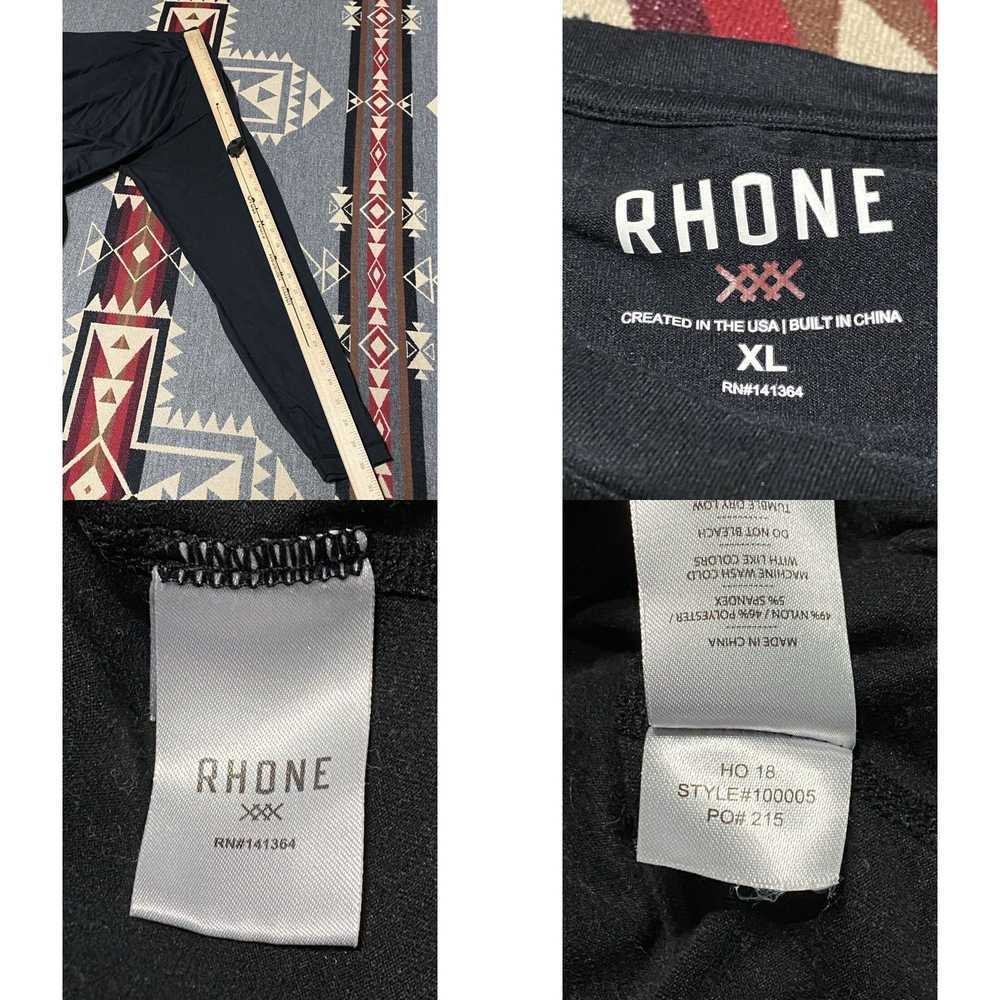 Rhone Rhone Reign Mens Size XL Black Performance … - image 4