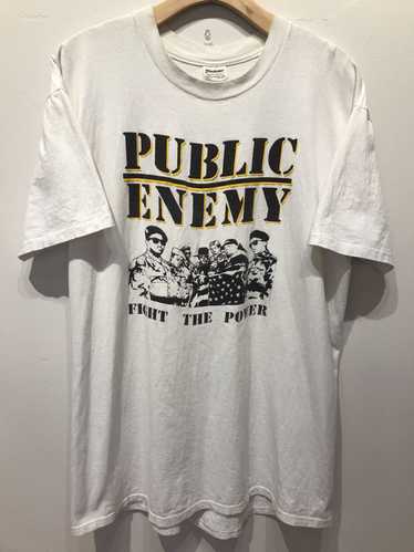 Public Enemy × Rap Tees × Vintage 80s vintage retr