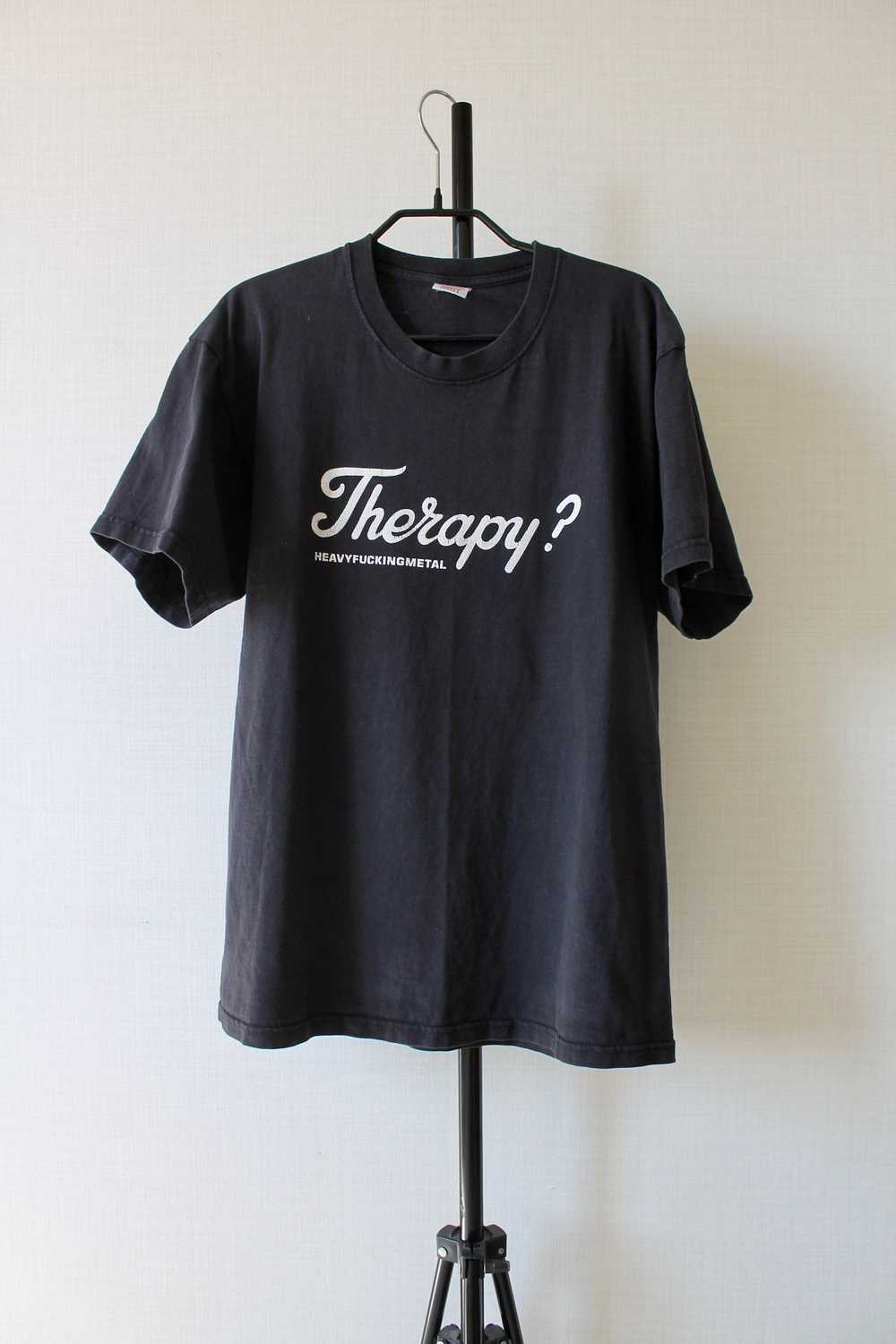 Band Tees × Rock T Shirt × Vintage 90's Therapy ?… - image 2