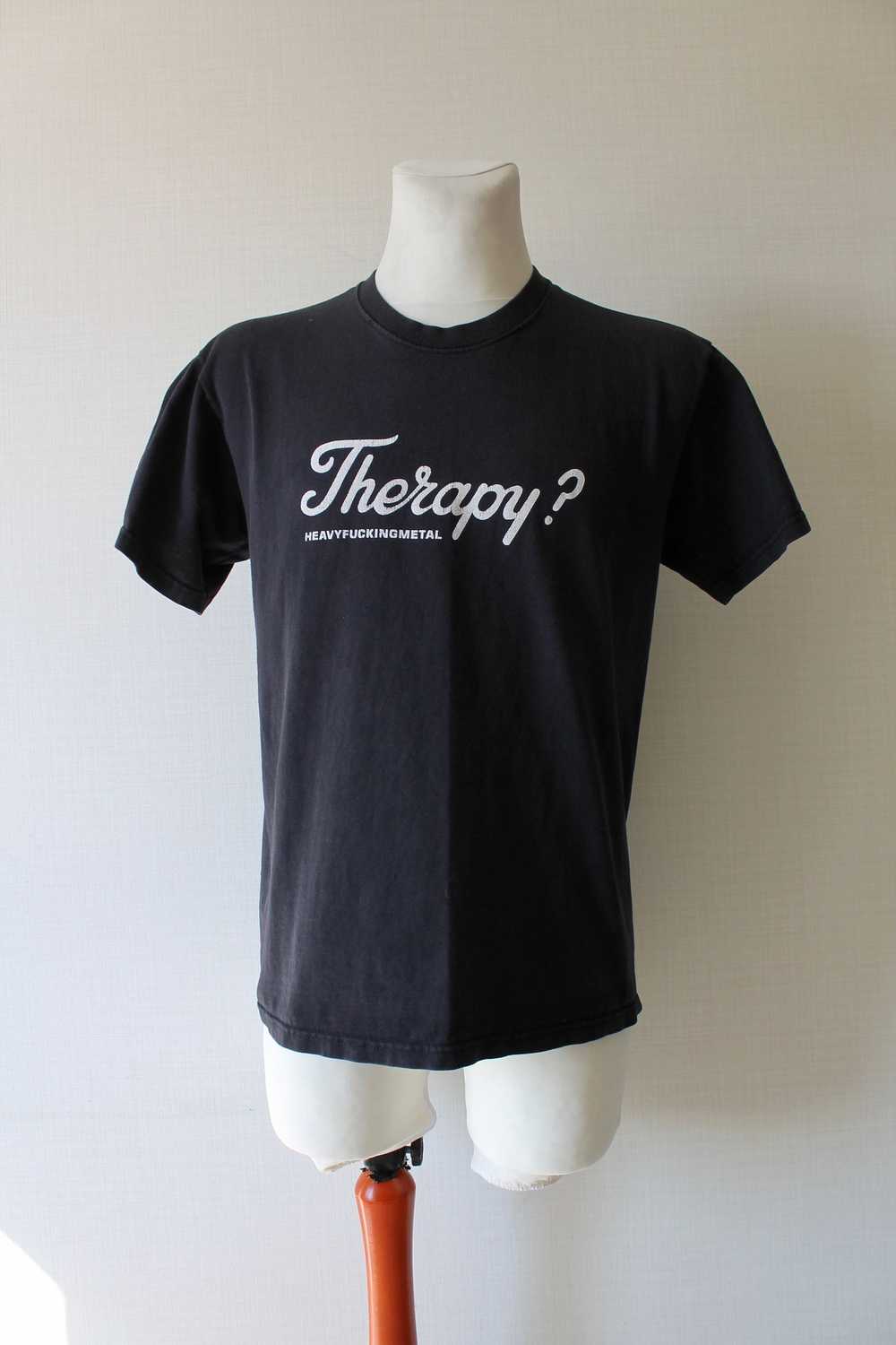 Band Tees × Rock T Shirt × Vintage 90's Therapy ?… - image 8