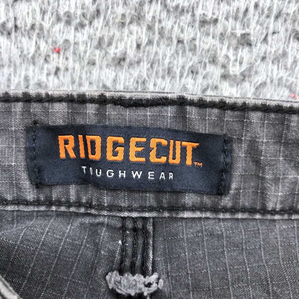 Vintage Ridgecut Toughwear Pants 30x32 Black Canv… - image 2