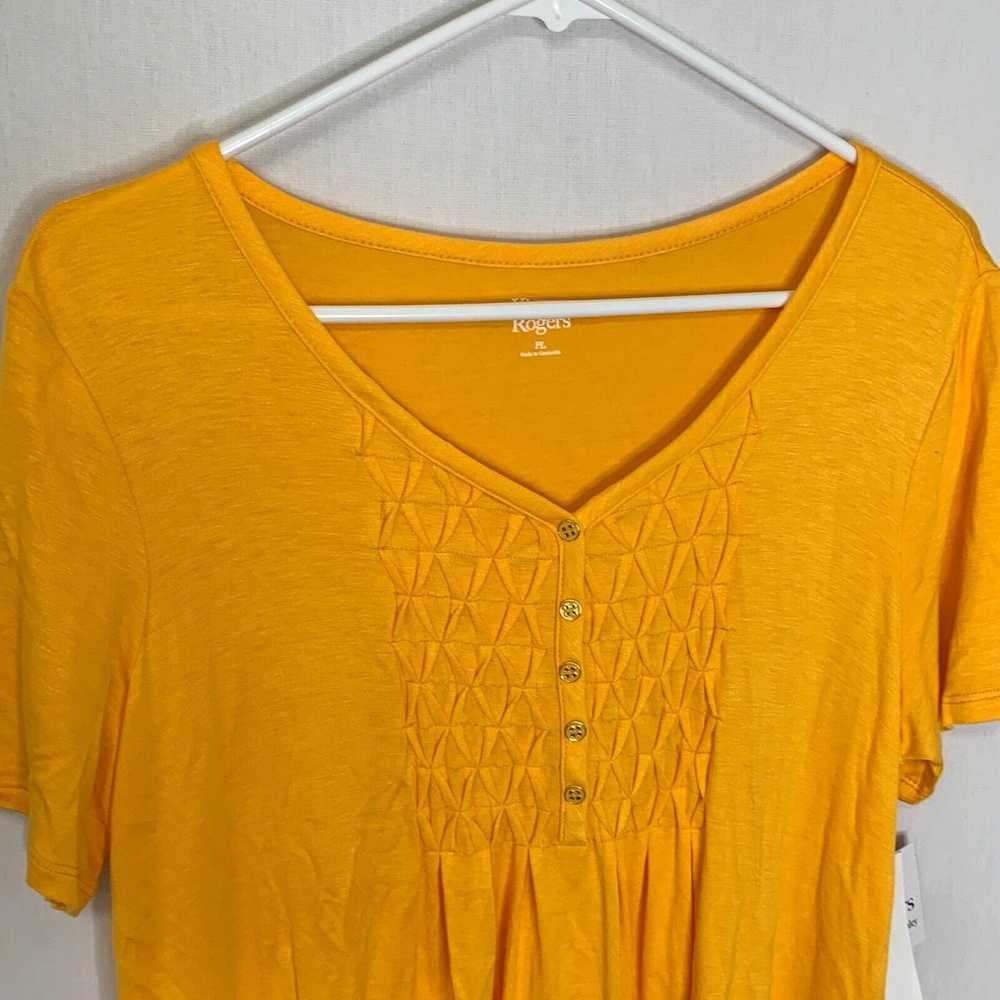 Vintage Kim Rogers Womens Goldrust Honeycomb Knit… - image 3