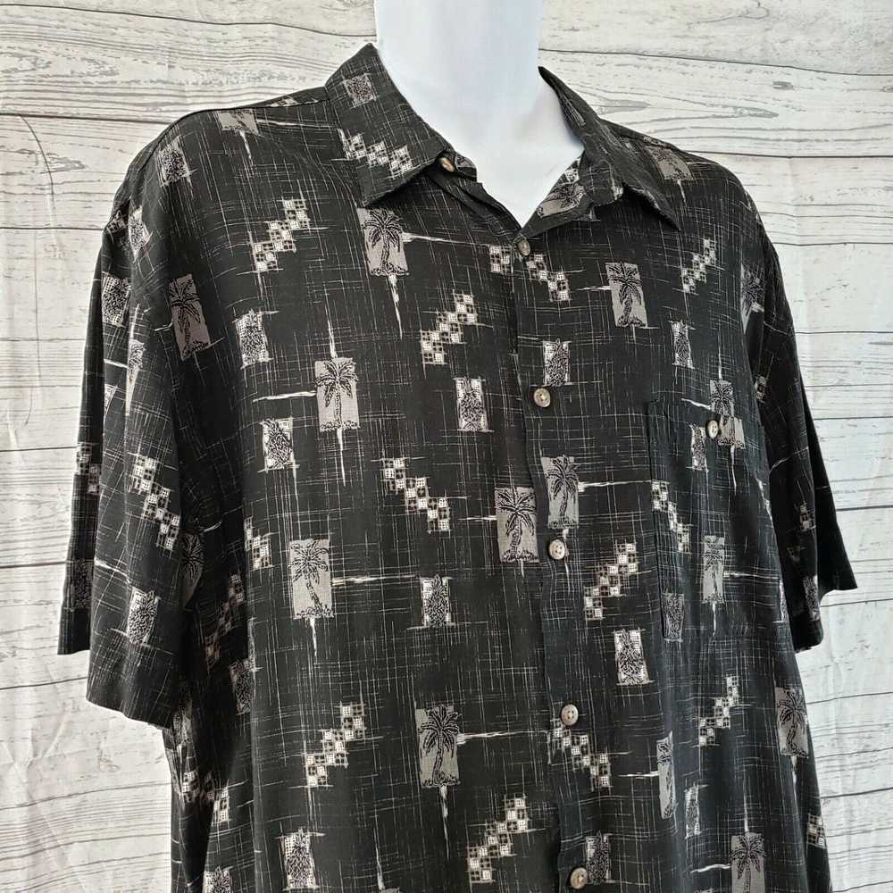 Vintage Island Shores Mens Hawaiian Shirt Sz XL B… - image 2