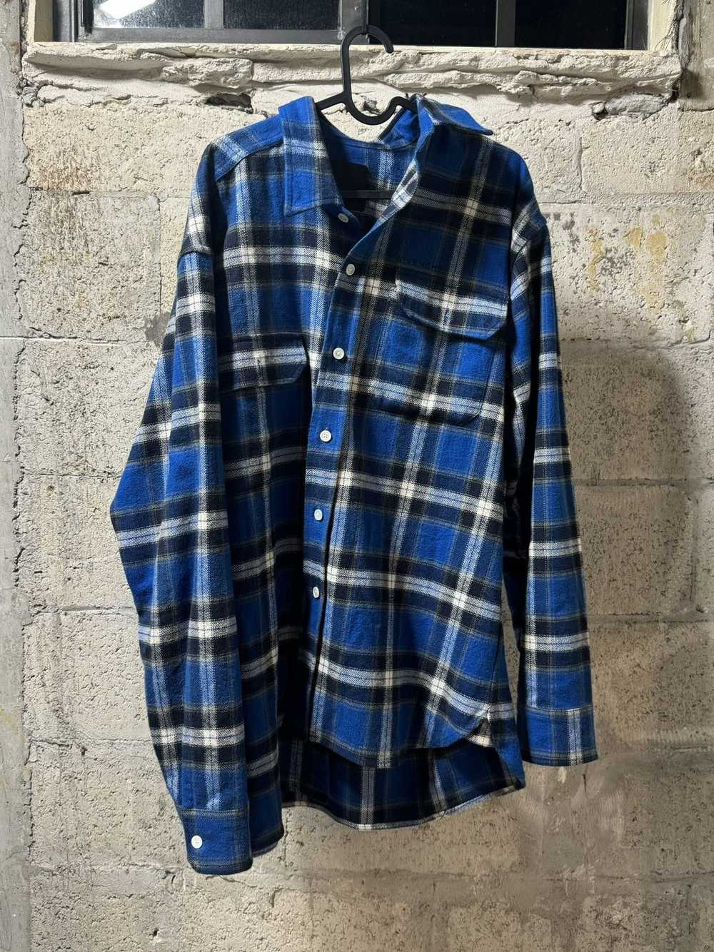 Givenchy GIVENCHY Plaid Flannel Blue - image 2