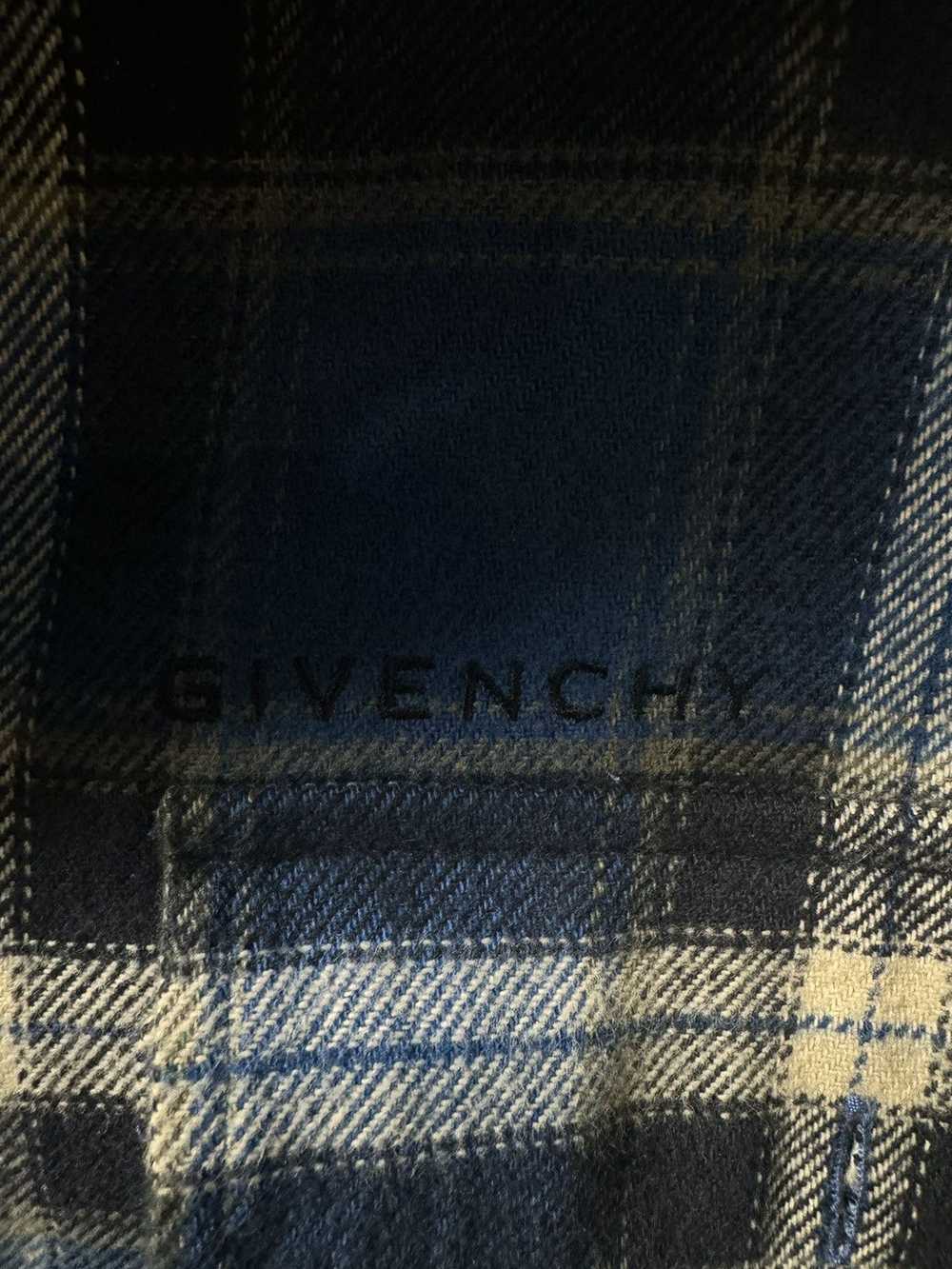 Givenchy GIVENCHY Plaid Flannel Blue - image 3