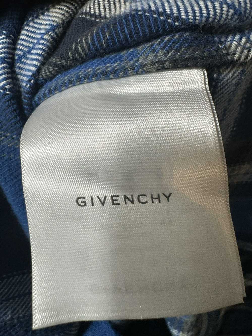 Givenchy GIVENCHY Plaid Flannel Blue - image 4
