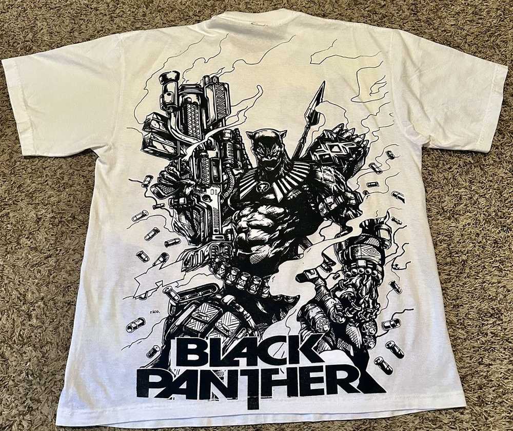 Designer × Streetwear × Vintage Black Panther Whi… - image 4