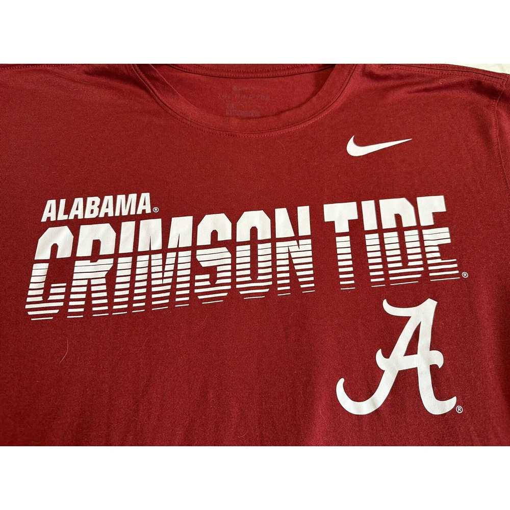 Nike Nike Dri-Fit Shirt Alabama Crimson Tide LRG … - image 2