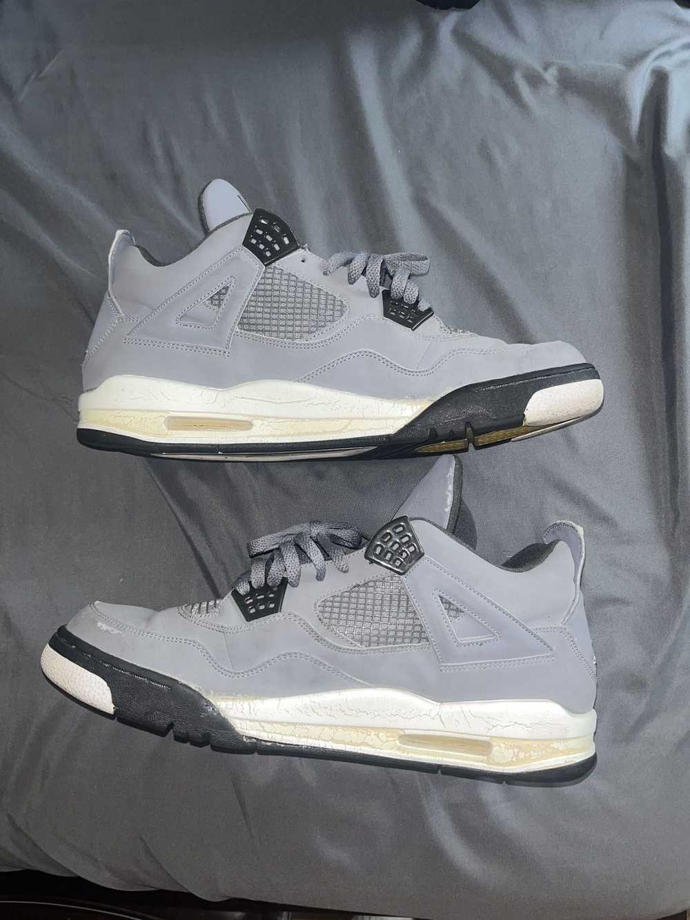 Jordan Brand × Nike Jordan Retro 4 Cool Grey 2004 - image 3