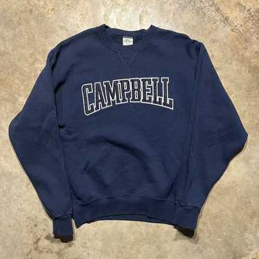 Vintage Vintage 90s Campbell University Navy Embro