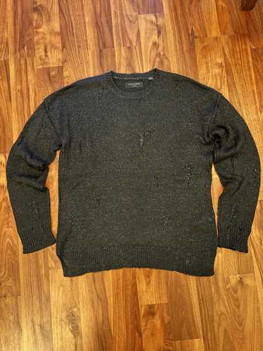 Allsaints Ektarr oversized distressed sweater