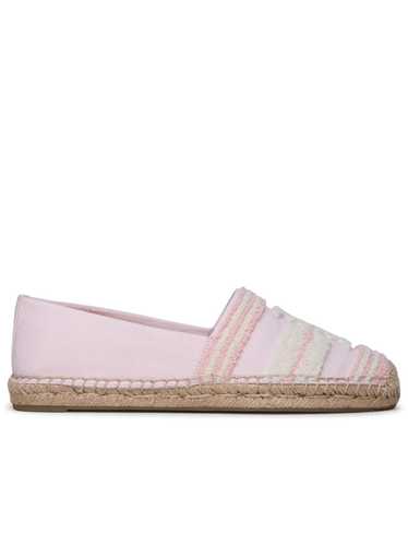 Tory Burch Tory Burch Pink Cotton Espadrilles - image 1