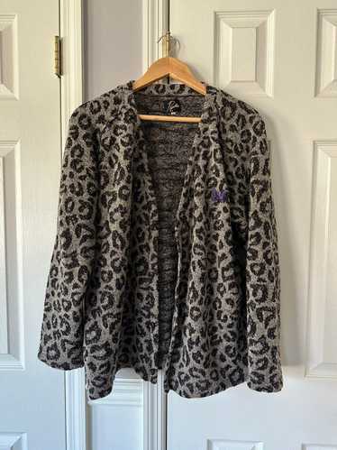 トップス Needles Mohair Long Cardigan Leopard Needles Long Leopard-Print Mohair Cardigan - ShopStyle