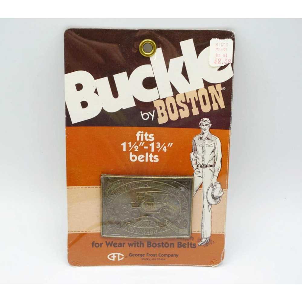 Buckle Belt Buckle Boston Belts Henry Ford Automo… - image 1