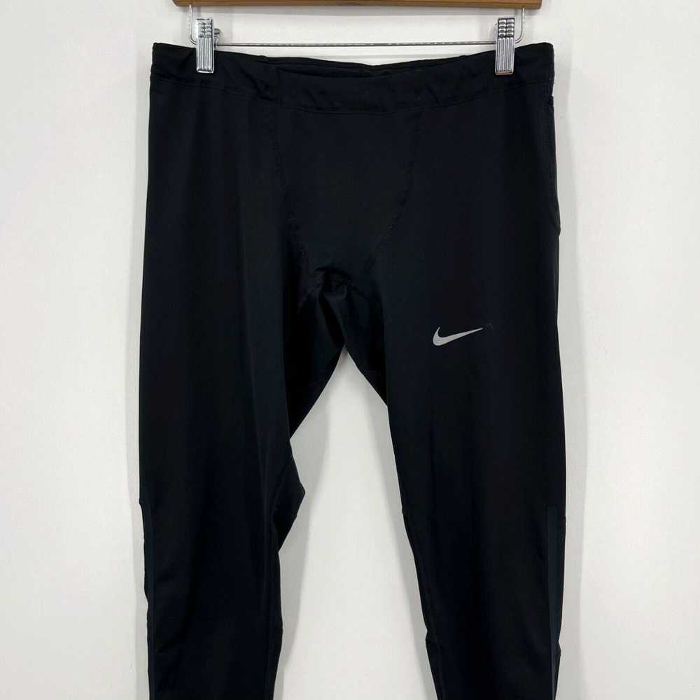 Nike Nike Running Tech Tights Men's XL Black Dri-… - image 2