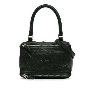 Black Givenchy Small Leather Pandora Satchel