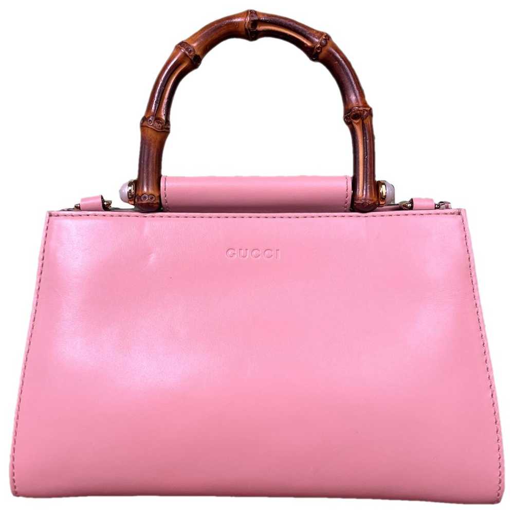 Gucci Nymphaea leather handbag - image 1