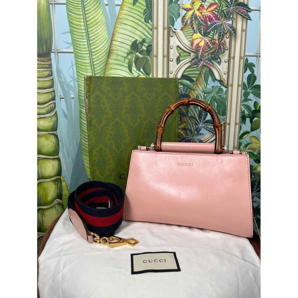 Gucci Nymphaea leather handbag - image 9