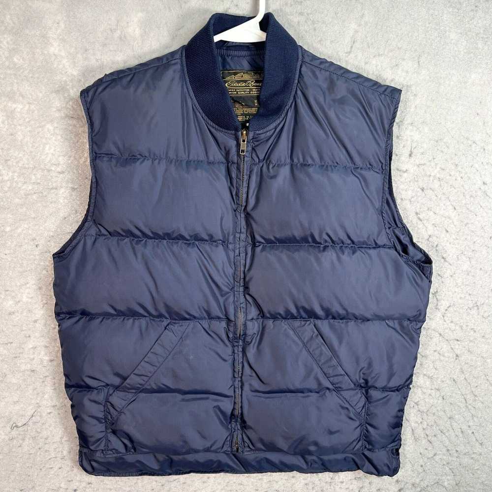 Eddie Bauer Vintage 90s Eddie Bauer Puffer Vest J… - image 1