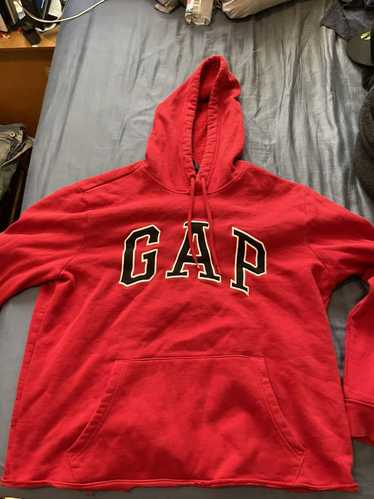 Gap Red Cropped Gap jacket