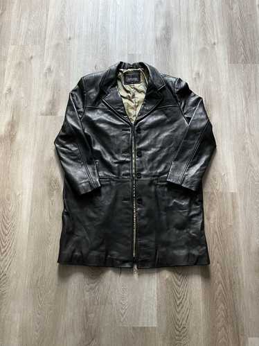 Leather Jacket × Streetwear × Vintage Vintage Leat