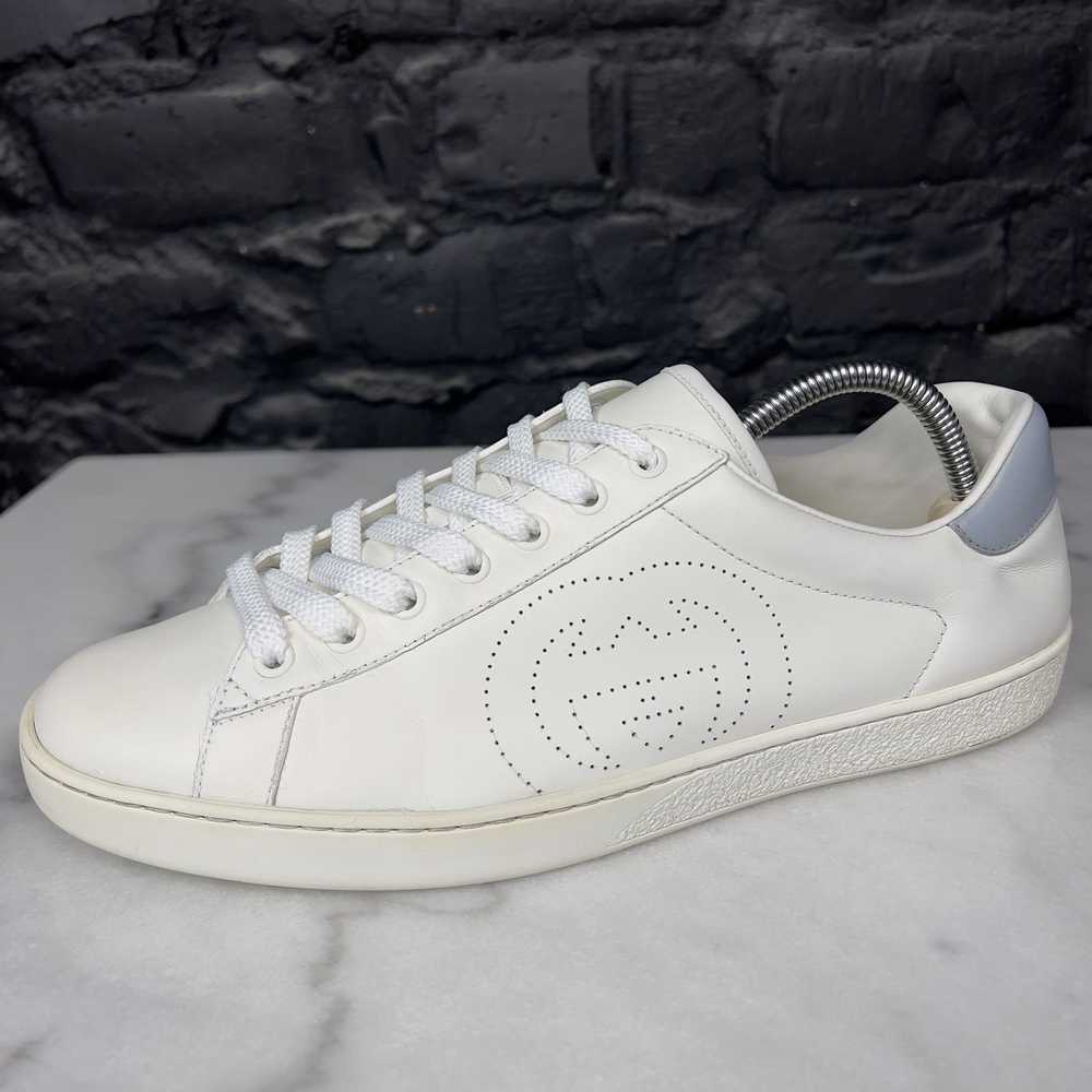 Gucci Ace Interlocking G sneaker leather 8 G - image 10