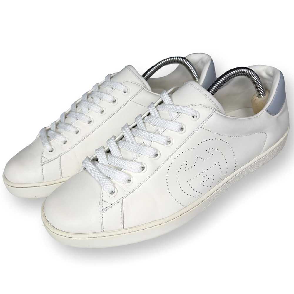 Gucci Ace Interlocking G sneaker leather 8 G - image 2