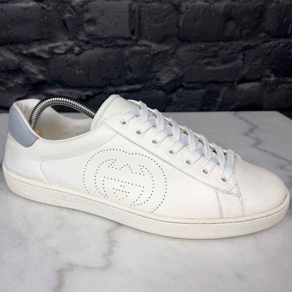 Gucci Ace Interlocking G sneaker leather 8 G - image 9