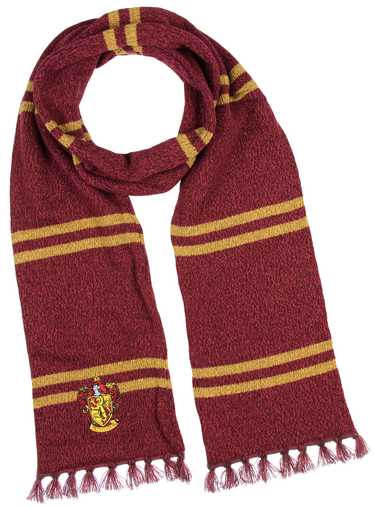 Harry Potter Hogwarts Houses Knit Scarf & Pom Bean