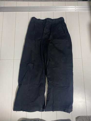 Kapital Black Denim Pants Size 2 Wide Pants - image 1