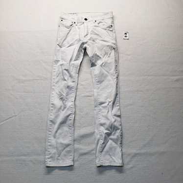 Levi's Levis 510 Solid White Denim Skinny Fit Jean