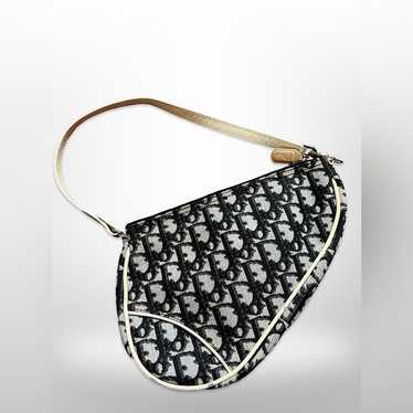 Dior Christian Dior Trotter Saddle Handbag