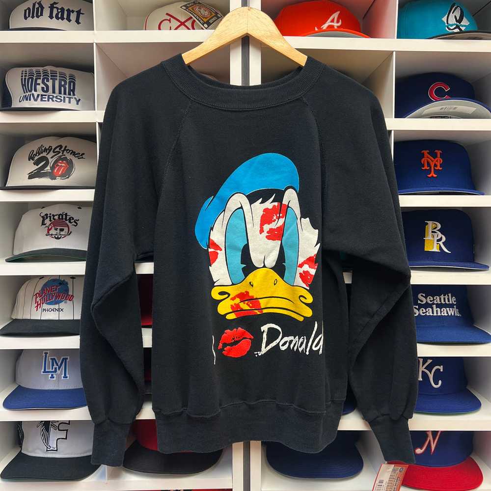 Vintage Donald Duck Mickey & Co. Crewneck XS/S - image 2