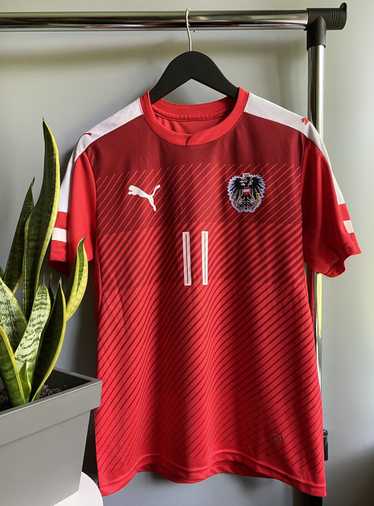 Puma × Soccer Jersey × Vintage Puma 2016 Austria N