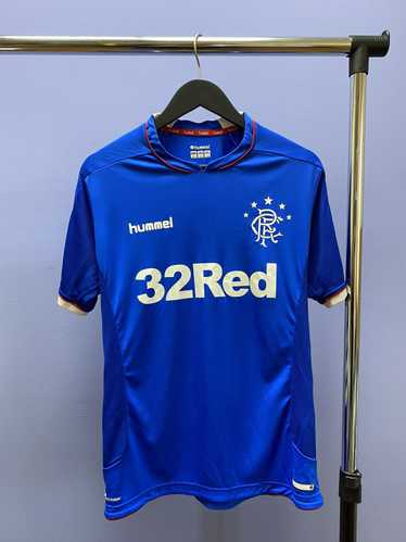 Hummel × Soccer Jersey Hummel Glasgow Rangers 2018