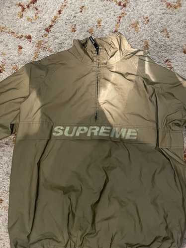 Supreme Supreme Reflective Half Zip Pullover