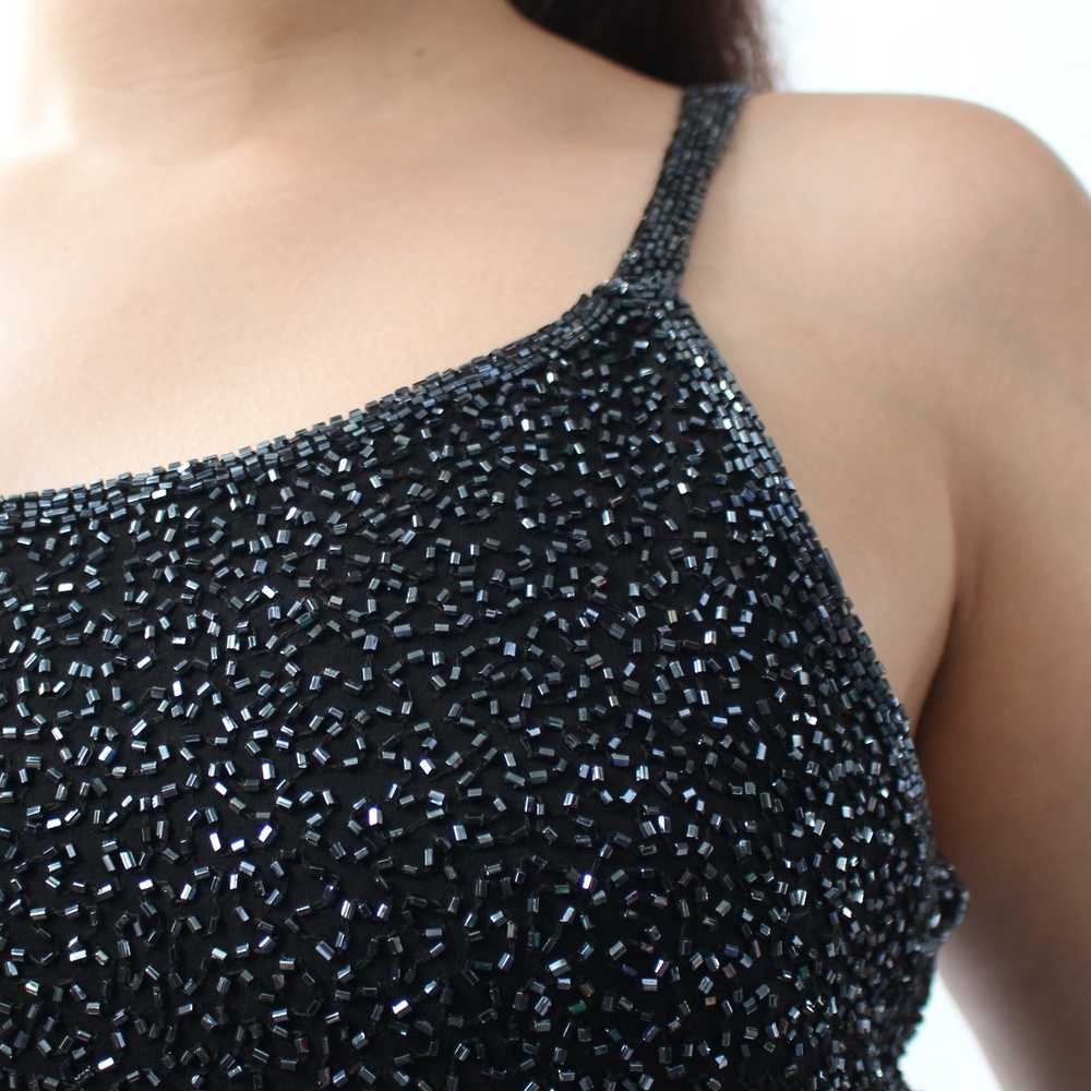 Vintage Sparkly Beaded Top - image 5