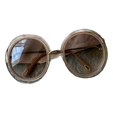 Chloé Carlina oversized sunglasses